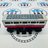 Knapford Express Coach #1 (Learning Curve 1997) Rare Fair Condition Chipping Paint Wooden - Used