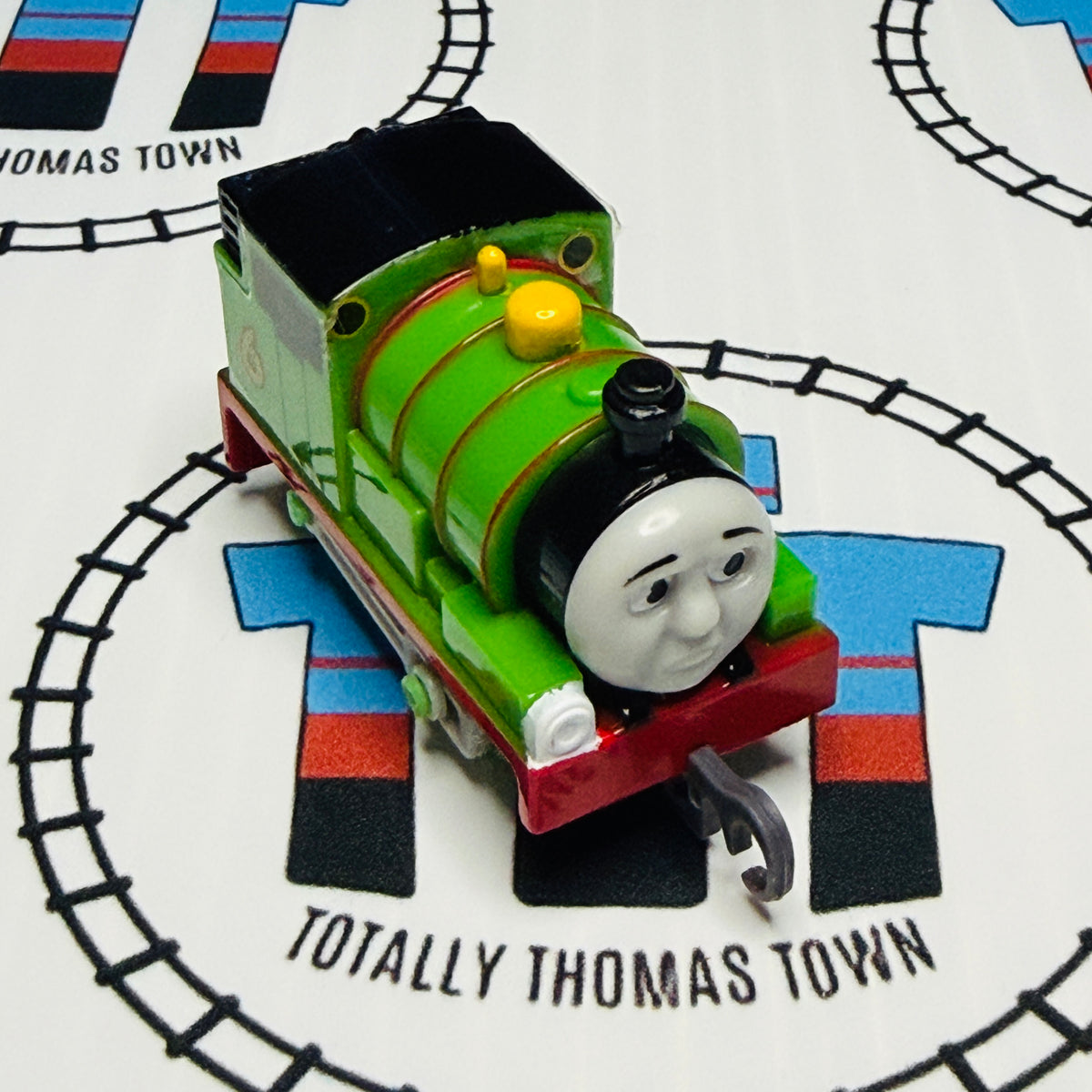 Sad Percy Missing Buffer Sticker Capsule Plarail Pull Along - Used ...