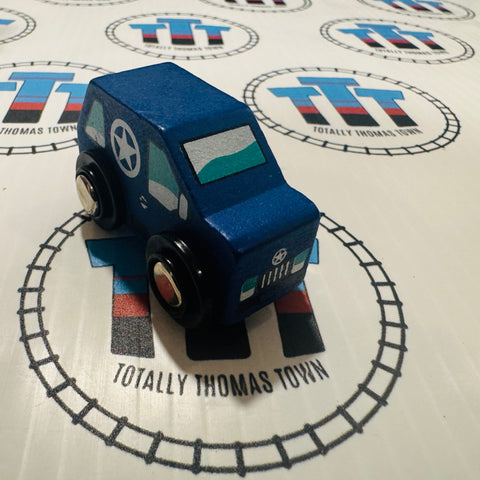 Blue Car Generic Brand Wooden - Used