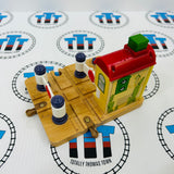 Chuggington Lights & Sounds Crossing Platform with Vee Wooden - Used