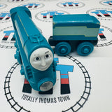 Connor & Tender (Mattel) Peinture Écaillée en Bois - Occasion