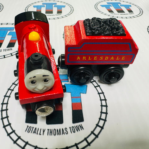 Mike & Tender (Learning Curve 2001) Good Condition Wooden - Used