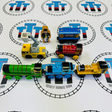 Train Value Pack #12 Fair/Poor Condition Chipping Paint/Discoloured/Missing Pieces Thomas Brand Wooden - Used
