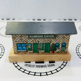 Ellsbridge Station #1 Rare Missing Chimney Fair Condition Wooden - Used