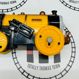 Stephen the Rocket n°1 (Mattel 2012) Bruit - État moyen - Remorque pour chevaux et bielle manquante - D'occasion - Trackmaster