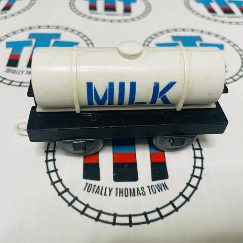 Milk Tanker Black Base Used - Trackmaster/TOMY