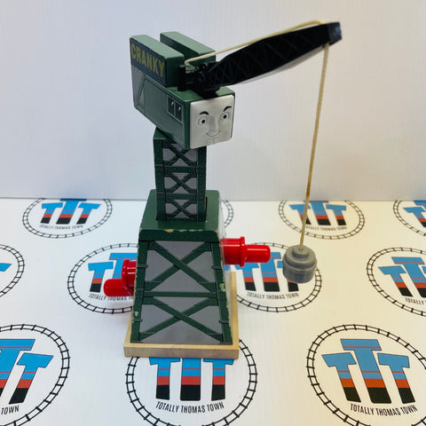 Cranky the Crane Fair Condition Wooden - Used