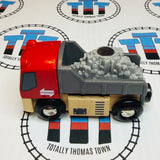 BRIO Goods Truck Red with Gravel Cargo Wooden - Used