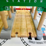 Knapford Station with Lights and Track #2 Small Marks Wooden - Used