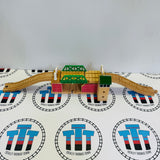 Lifting Bridge with Ascending Track #12 Clickity Clack Wooden - Used