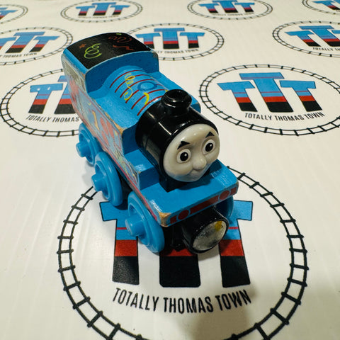 Happy Birthday Thomas (Thomas Wood Mattel) Fair Condition Wooden - Used