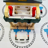 Deluxe Over the Track Signal House #6 Corroded Terminals Working Newer Style Wooden - Used