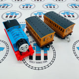 Thomas with Annie and Clarabel Good Condition Used - Trackmaster Revolution