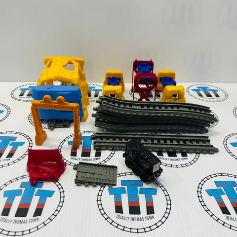 Diesel Tunnel Blast Set Complete Used - Trackmaster Push Along