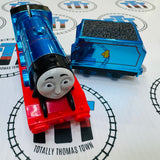 Metallic Gordon and Tender (2013 Mattel) Used - Trackmaster Revolution