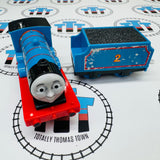 Edward with Tender #1 (2009) Noisy and Ripped Tender Sticker Used - Trackmaster