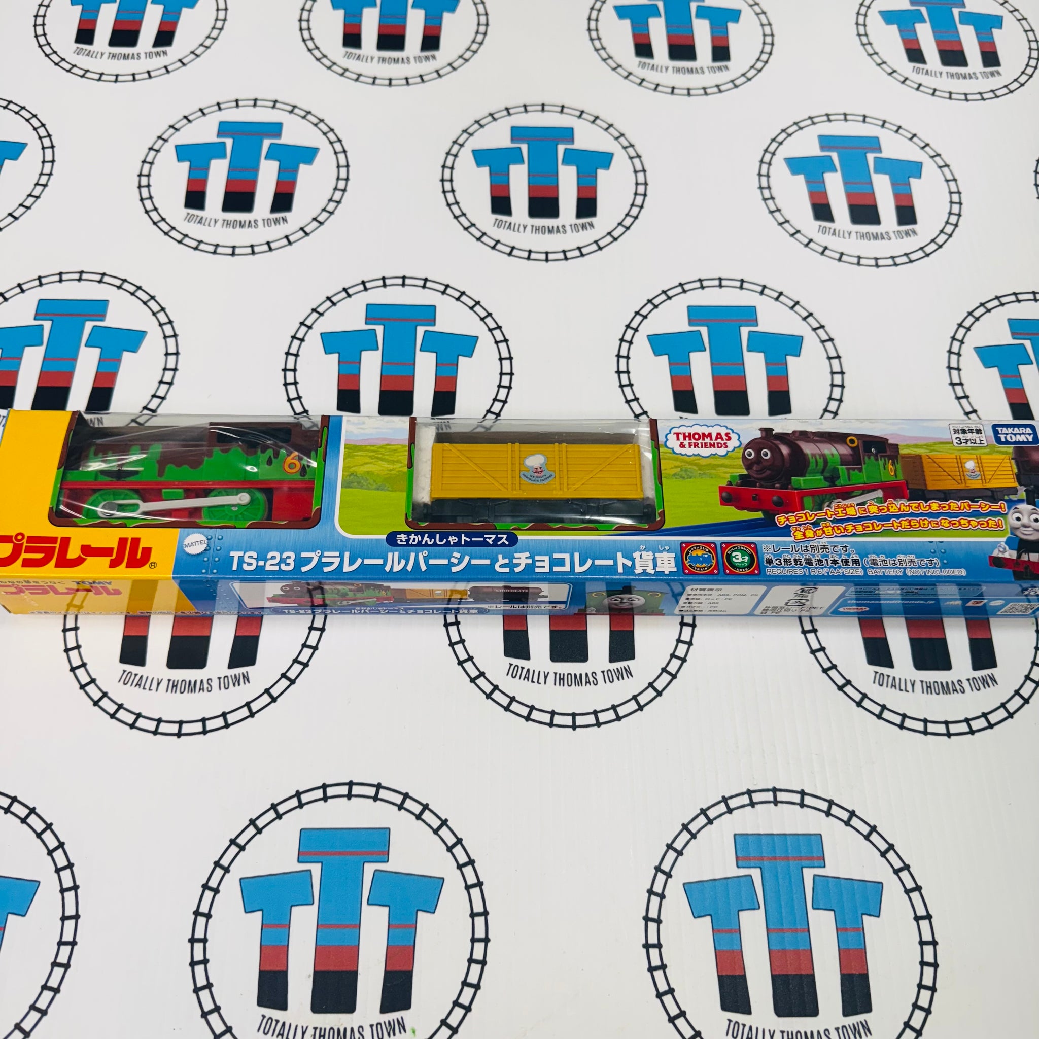 Chocolate Covered Percy and Cars New In Box - TOMY – Totally