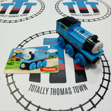 A Day at "The Works" Set #1 (Writing On ALL Trains, Stations, Track, Accessories) Missing Signals/Red House Peeling Sticker Wooden - Used