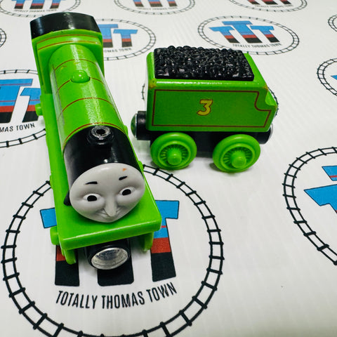 Roll and Glow Henry & Tender (Mattel) Wooden - Used