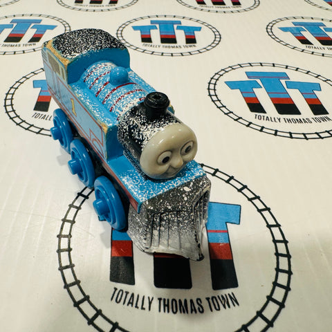 Winter Wonderland Thomas (Learning Curve) Fair Condition Wooden - Used