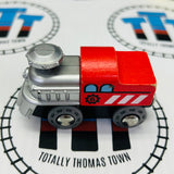 Hape Red Engine Train Wooden - Used