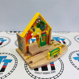 BRIO 32531 Busytown Train Station Complete Small Marks/Stains Wooden - Used