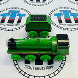 Come Out Henry Story Pack (Missing Station Base/Chipped & Marked Tunnel) with Sad Henry, Knapford Express Coach (1997), Figures, Elsbridge Station and Tunnel Fair Condition Wooden - Used