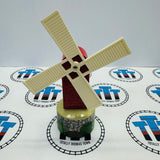 Windmill Red Chipping Paint Wooden - Used