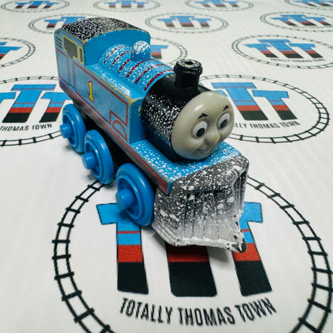 Snow Covered Thomas with Plow (Learning Curve) Wooden - Used