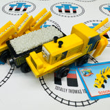 Sodor Railway Repair with Card (Learning Curve 1998) Rare Wooden - Used