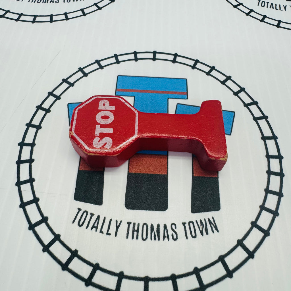 Stop Sign Fair Condition Wooden - Used – Totally Thomas Town