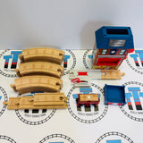 Percy & The Mail Station Set #1 No Train Wooden - Used