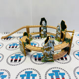 Racing Down the Rails Spiral Only Wooden - Used