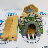 Mountain Overpass Tunnel with Sound (Bottom Activator NOT WORKING) #4 Wooden - Used