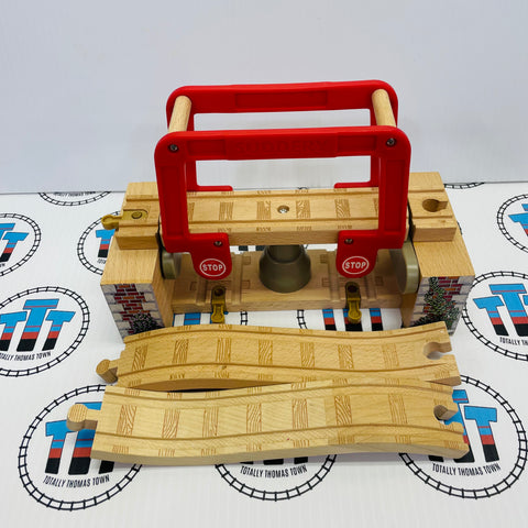 Suddery Swing Bridge with Track Good Condition Wooden - Used