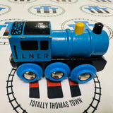 BRIO Big Blue Engine LNER (London North Eastern Railway Train) #33410 Wooden - Used