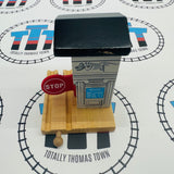 Stop and Go Museum with Knob #2 Chipping Paint Fair Condition Wooden  - Used