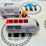 BRIO Motorized Travel Train with Figure (No Remote) 33510 Wooden - Used