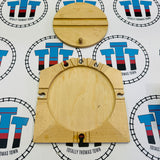 8” Turntable Track #2 Clickity Clack Marked Wooden - Used