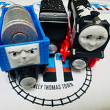 Hiro's Sticky Spill with Tender (Mattel) Wooden - Used