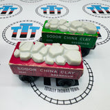 China Clay Cars (Learning Curve 2000) Rare Fair Condition Wooden - Used