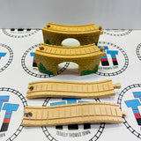 Viaducs cintrés - Voie clic-clac - État satisfaisant - Décolorés avec voie ascendante en bois - Occasion