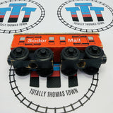 Sodor Mail Car #1 (Learning Curve 1996) Rare Fair Condition Chipping Paint Wooden - Used