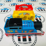 Thomas with Monkeys and Banana and Apple Car (Japanese Characters) (2002) New no Box - TOMY