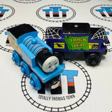 Thomas Halloween & Caboose (Learning Curve) Wooden - Used