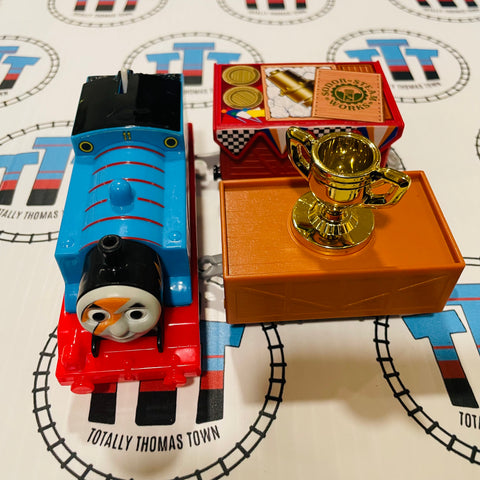 Trophy Thomas with Moving TrophyUsed (2013) Good Condition Used - Trackmaster Revolution