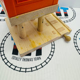 Coal Loader Orange Stained as Shown Wooden - Used