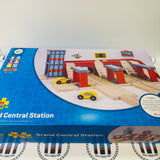 Grand Central Station (Large) BIGJIGS Rail Wooden - New in Box