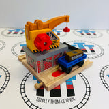Cargo Transfer Station #2 with 1 Cargo Piece and Cargo Car Wooden - Used