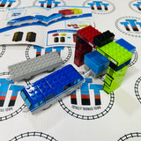 Tomica Plarail Block Freight Train Set New no Box - TOMY